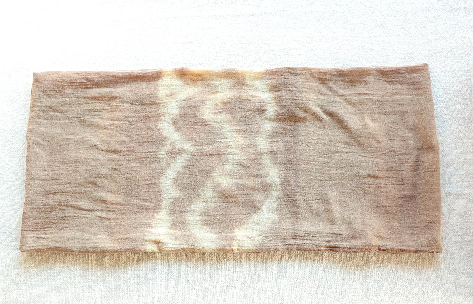 グレーモカピンク/綿/幅太/◎スヌード | 4枚目