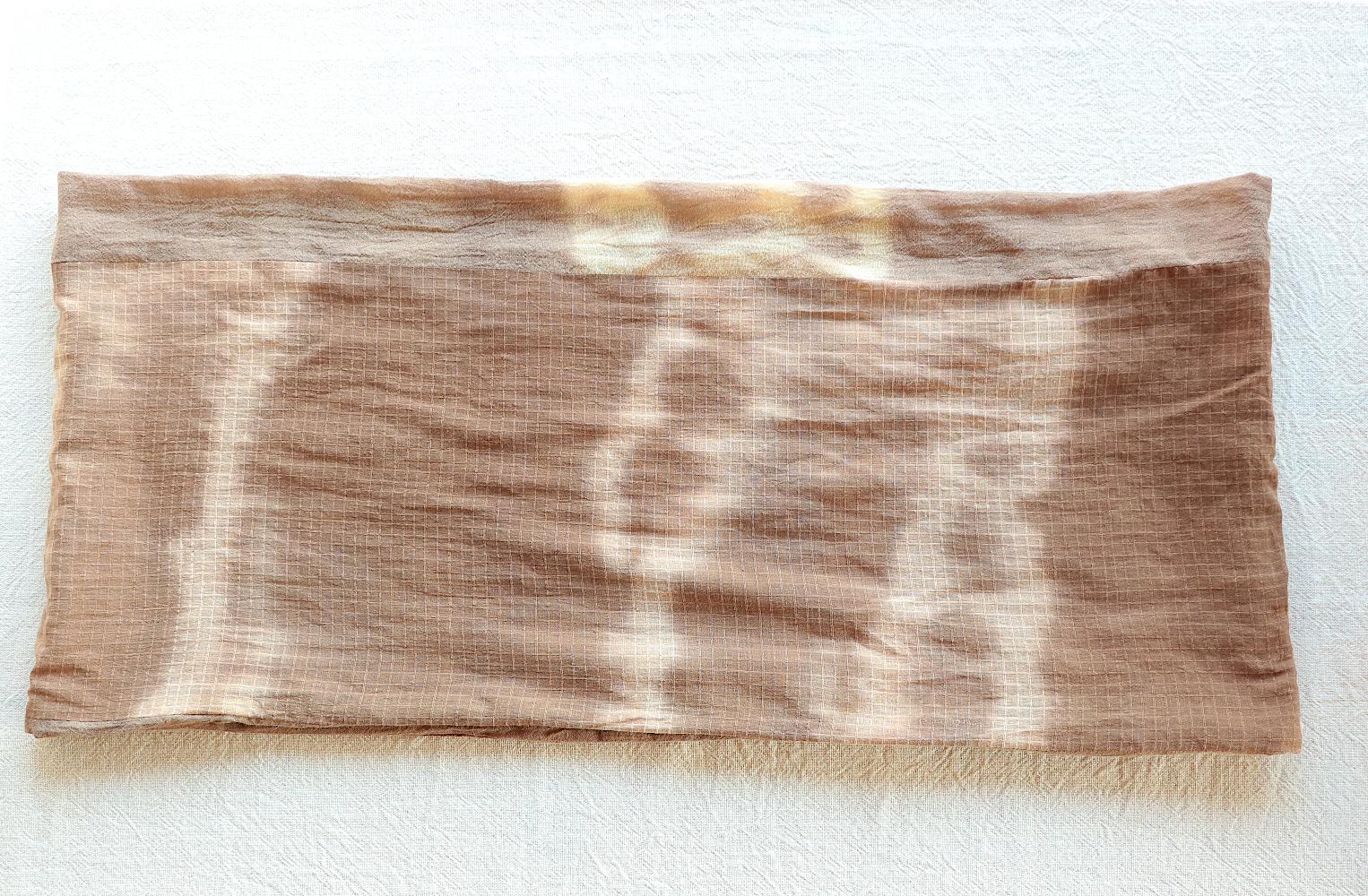 グレーモカピンク/綿/幅太/◎スヌード | 5枚目